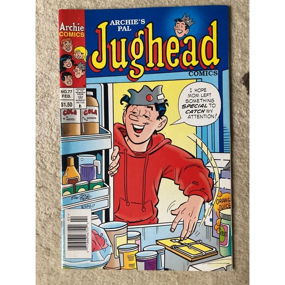 Vintage 90s Jughead Comic Lot 1990s Archie Comics Betty Cooper Veronica Lodge - Picture 4 of 9
